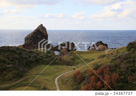 隠岐諸島　隠岐諸島の奇岩　隠岐諸島の海岸　隠岐諸島の風景 54367737