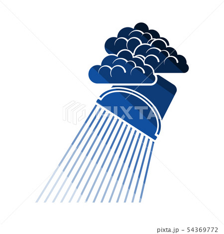 Rainfall Like From Bucket Icon 54369772