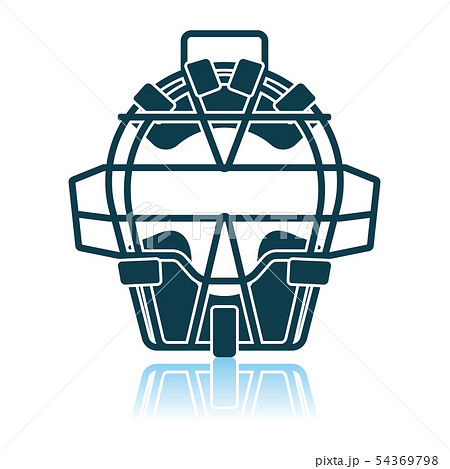 Baseball Face Protector Icon Baseball Face Protector Icon 54369798