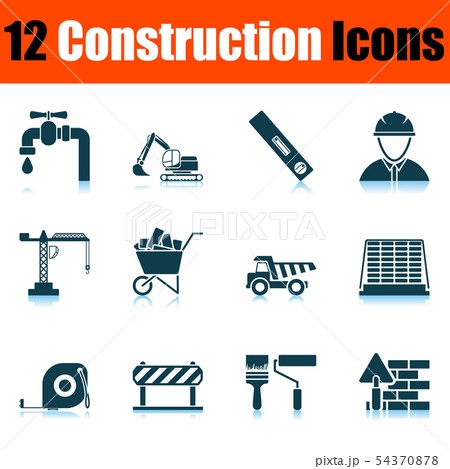 Construction Icon Set 54370878