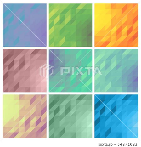 Low poly backgrounds big set Low poly backgrounds big set 54371033