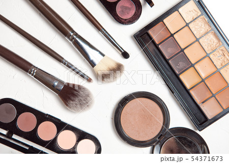 Professional makeup brushes for the highlighter of the foundation for make-up of the rouge blush 54371673