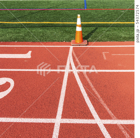 Common start/finish line of a track 54372574