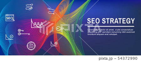SEO Strategy - Search engine optimization concept 54372990
