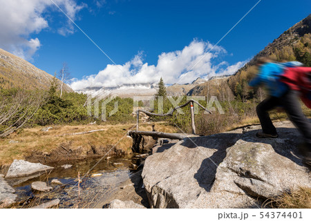 Trekking - National Park of Adamello Brenta Italy 54374401