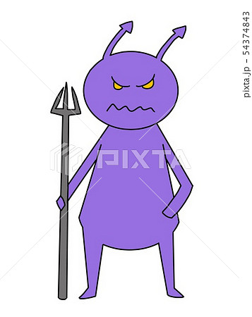 バイキンのイラスト素材