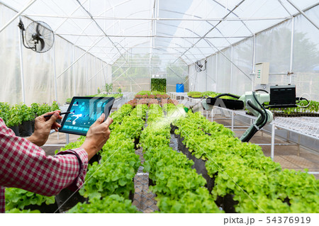 Automatic agricultural technology robot arm 54376919