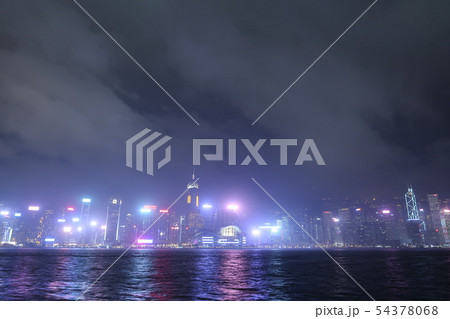 香港の夜景 54378068