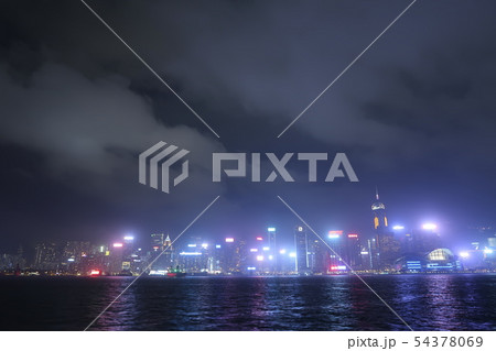 香港の夜景 54378069