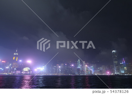 香港の夜景 54378126