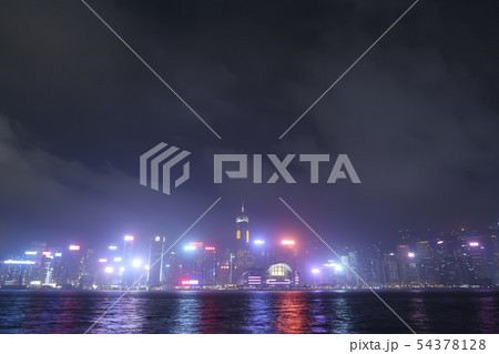香港の夜景 54378128