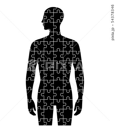 人のフォルムのパズル 54378346
