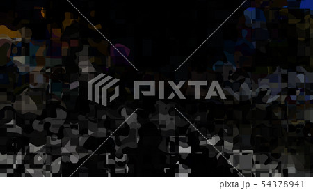 CGアブストラクト　サイケデリックな背景素材 54378941