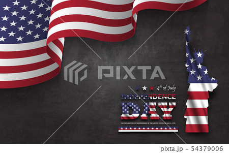 4th of July happy independence day of america 54379006