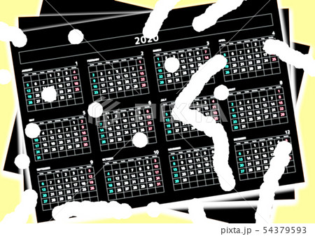 カレンダーイメージ カレンダーイメージ 54379593