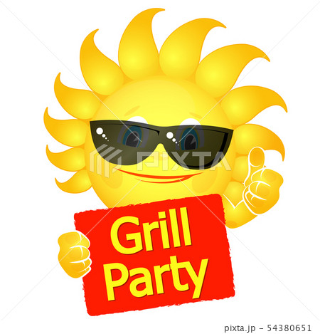 Sun glasses grill party Sun glasses grill party 54380651