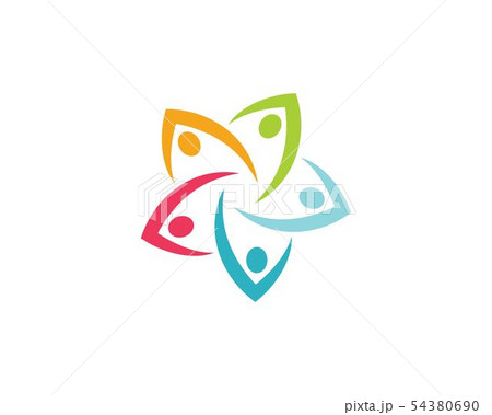 Community, network and social icon Community, network and social icon 54380690