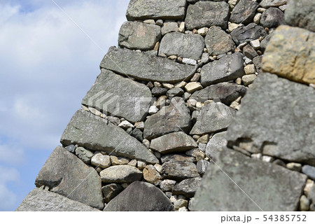 郡山城跡　天守台石垣　 54385752