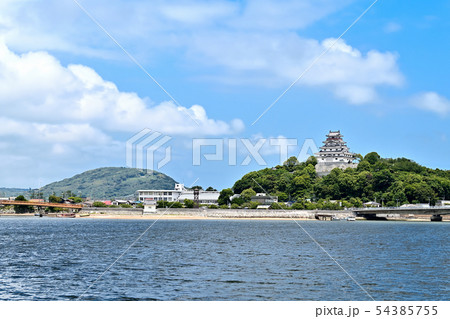 唐津市　風景　唐津城 54385755