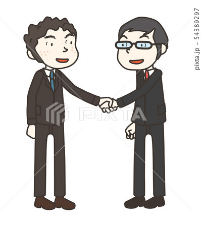 握手　handshake 54389297