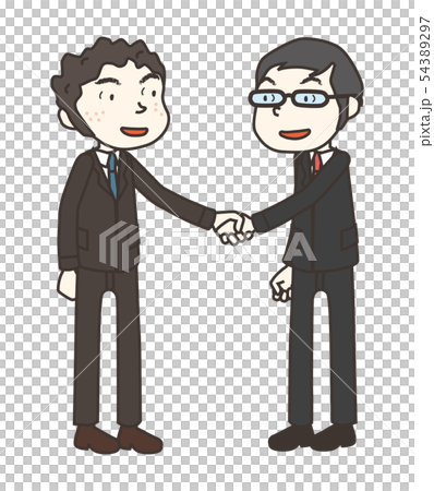 握手　handshake 54389297