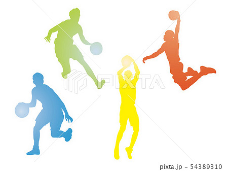 バスケットボールのイラスト素材 54389310 Pixta