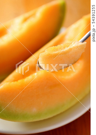 メロン　スプーン上げ 54391255