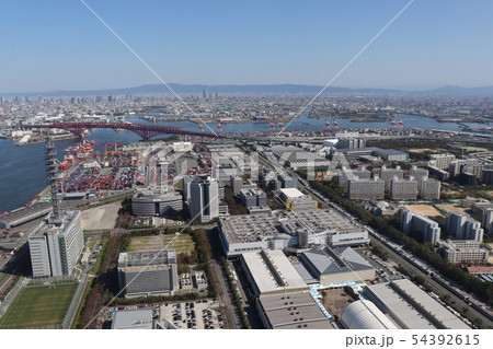 大阪府咲洲庁舎・展望台からの風景 54392615
