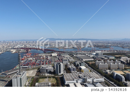 大阪府咲洲庁舎・展望台からの風景 54392616