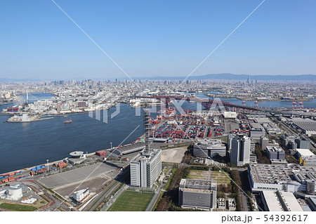 大阪府咲洲庁舎・展望台からの風景 54392617