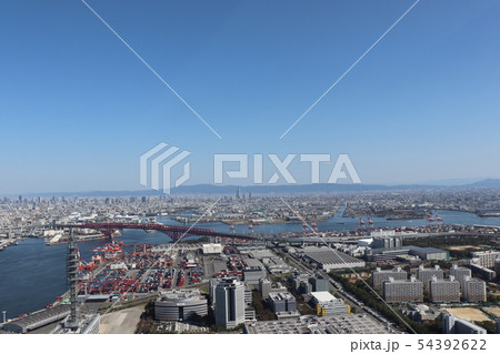 大阪府咲洲庁舎・展望台からの風景 54392622