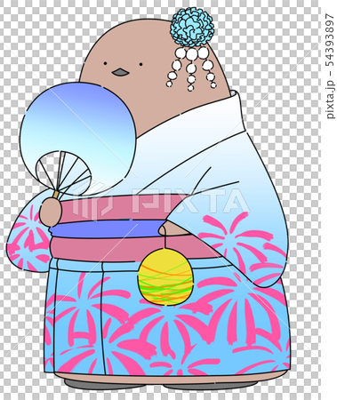 King penguin children (no yukata / processing) 54393897