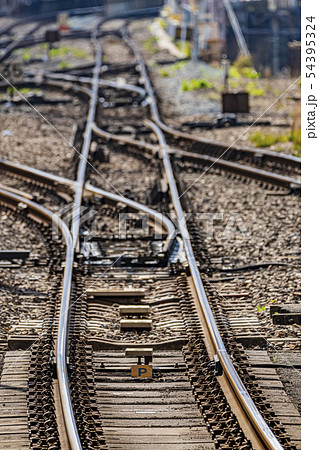 鉄道 線路 ポイントイメージ 鉄道 線路 ポイントイメージ 54395324