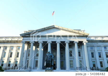 アメリカ　ワシントンD.C　財務省 54396482