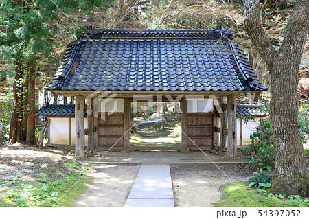 中尊寺、大長寿院の山門 中尊寺、大長寿院の山門 54397052