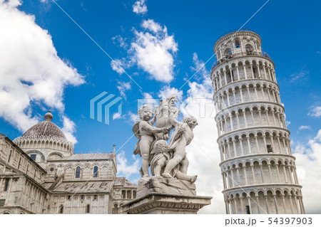 The Leaning Tower of Pisa. 54397903
