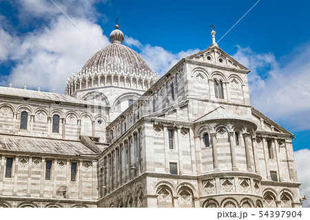 The Pisa Cathedral in Square of Miracles. 54397904