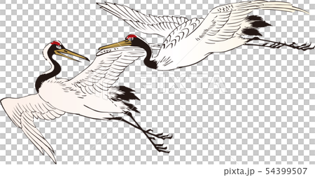 Ukiyo-e Crane 4 Ukiyo-e Crane 4 54399507
