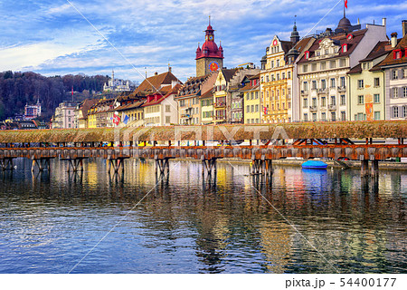 Historical Lucerne Old town, Switzerland 54400177