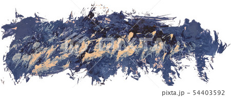 Hand drawn isolated spots ink acrylic paintbrush 54403592