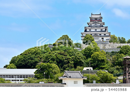 唐津市 風景 唐津城 唐津市 風景 唐津城 54403988