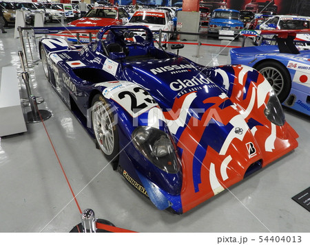 自動車博物館　シルエット　フォーミュラカー 54404013