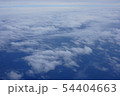 飛行機から見た雲 54404663