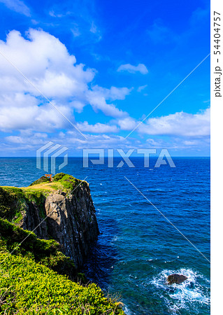 左京鼻 左京鼻龍神 長崎県壱岐市 の写真素材