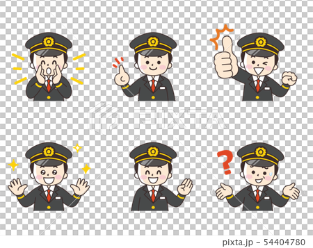 運転士の男性セット 54404780