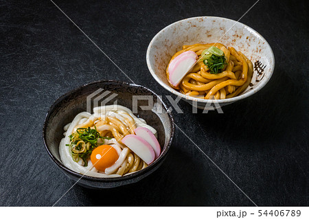 伊勢うどん　(Ise udon)Japanese noodles with thick sauce 54406789