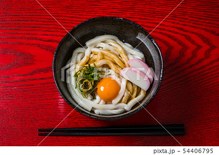 伊勢うどん　(Ise udon)Japanese noodles with thick sauce 54406795