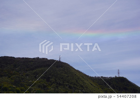 内暈と環水平アーク 内暈と環水平アーク 54407208