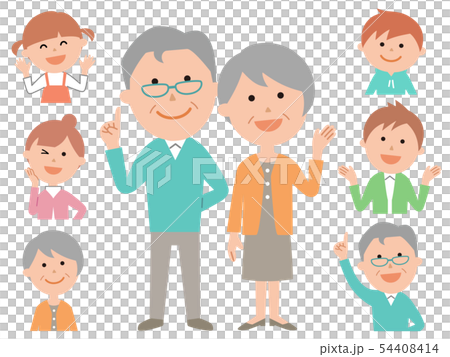 一家六口人 一家六口人 54408414