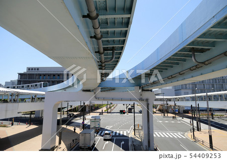 豊洲市場と町並み 豊洲市場と町並み 54409253